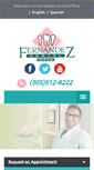 Mobile Screenshot of fernandezdentaloffice.com